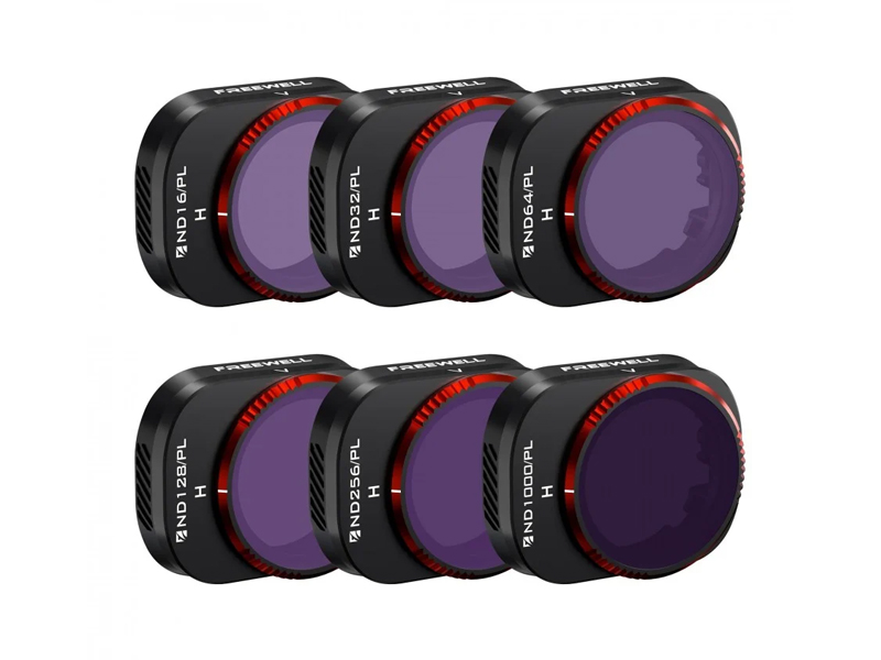 Freewell Bright Day Filters for DJI Mini 4 Pro (6 Pack)